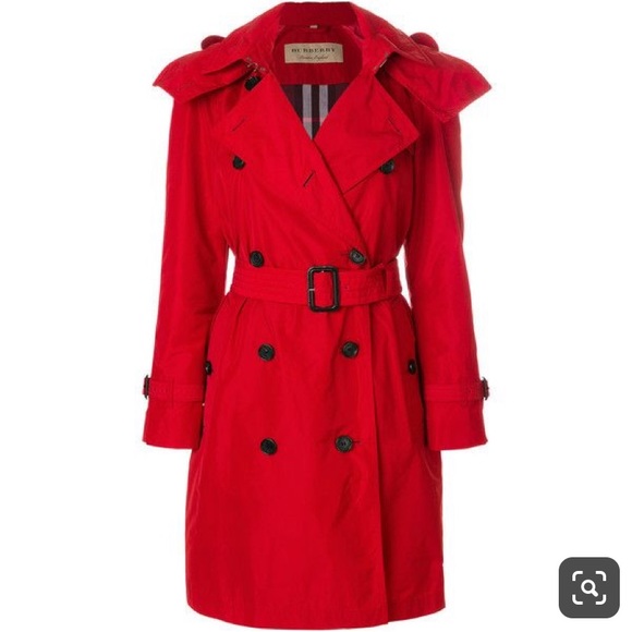 burberry taffeta trench